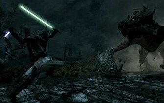 Skyrim Epic Artwork Gfx Ers Base Monster Hunter Forum Wallpaper With