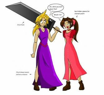 Ff7 Cloud S Dress Unedited Photo Cloudsdress Jpg