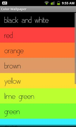 Color Wallpaper Is Great For Single Background Android Static