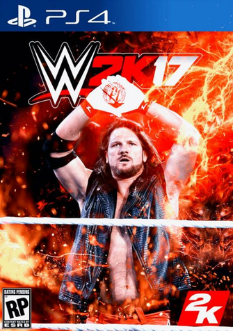 Wwe 2k17 Custom Cover Aj Styles By Rakagfx