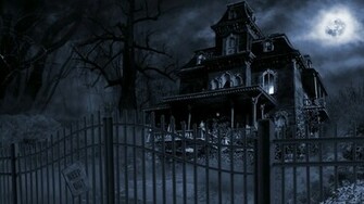 Haunted House Wallpaper Halloween Desktop