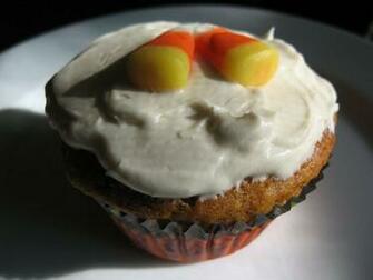 Wallpaper Background Made Pumpkin Spice Cupcakes Dinner Party