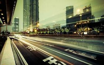 City Street Background