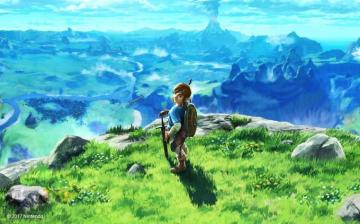 Legend Of Zelda Breath The Wild Desktop Background Wallpaper