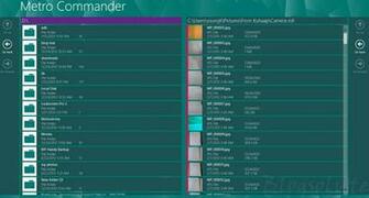 Windows Metro File Explorer App With Skydrive Bing Live Wallpaper