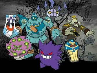 Scary Ghost Pokemon Type Wallpaper By