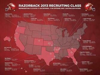 Infographic Razorback Recruiting Class Sporting Life Arkansas