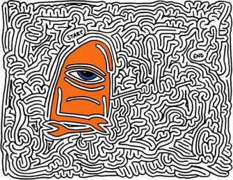 Mazes Toy Machine Sect Eye By Eric J Eckert