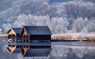Winter Scenery Powerpoint Background