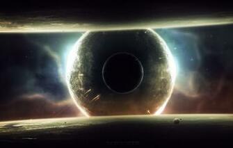 Wallpaper Surface Planet Satellites Starships Image For
