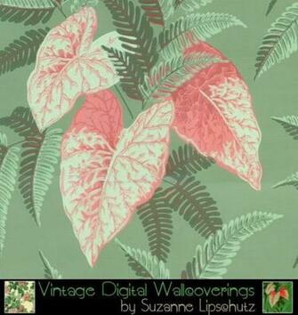 Reproduction Wallpaper Period Colonial