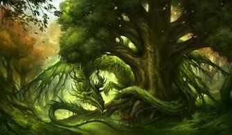 Green Dragon By Sandara