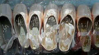 Ministry Pointe Shoes Get A Shellacking Ballet Wallpaper