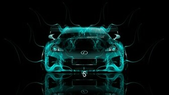Lexus Lfa Front Tuning Azure Fire Car HD Wallpaper Design By