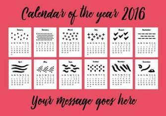 Calendar Vector Background Art Stock