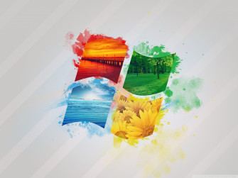 Windows Nature Logo Ultra HD Desktop Background Wallpaper For 4k
