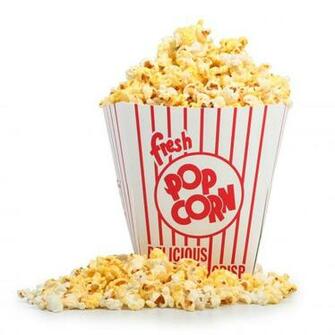 Popcorn White Background Image Awb