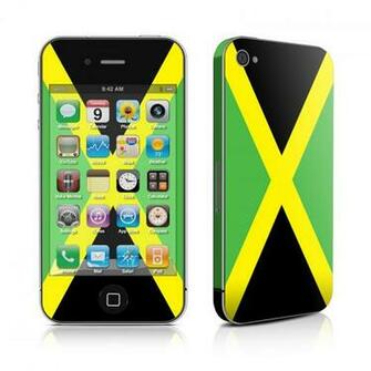 iPhone Skin Jamaican Flag By Flags Decalgirl
