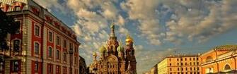 Wallpaper Russia St Petersburg Church Bridge Building