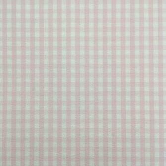 Rasch Rosalie Checked Wallpaper White Pink