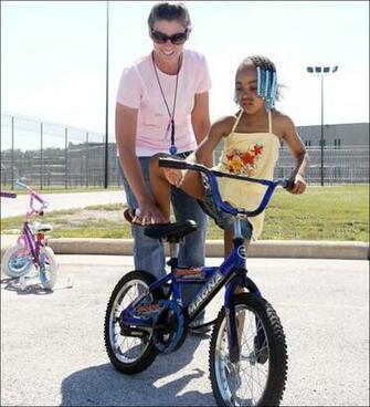 Boys And Girls Club Children Receive Bikesjpg