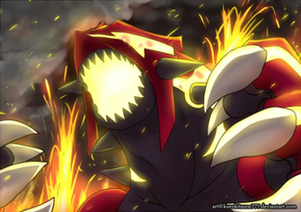 Mega Groudon On Evolutions Deviantart