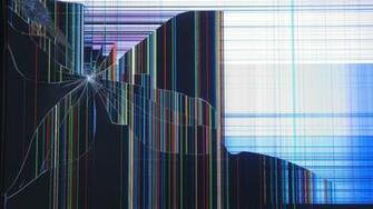 Tv Broken Screen Wallpaper At Wallpaperbro