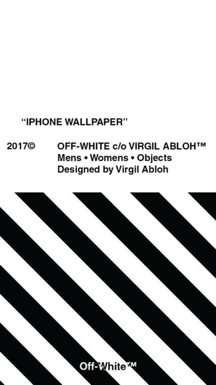 Art Made An Off White Wallpaper For iPhones Streetwear