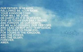 Lords Prayer Wallpaper