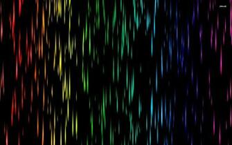 Colorful Rain Wallpaper
