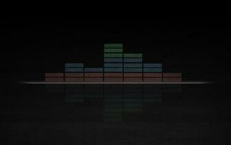 White Equalizer Wallpaper Image