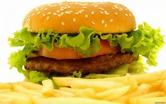 Burger Wallpaper