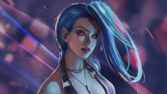 League Of Legends Jinx Art 4k HD Wallpaper Image Photos And Picture
