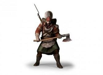 Soldiers Video Games Assassins Creed Axes