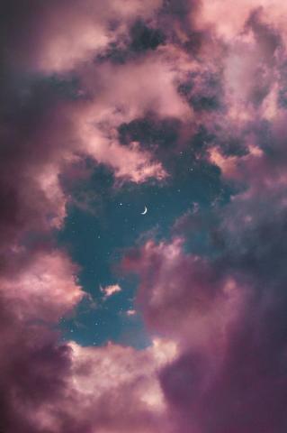 Aesthetic Sharer Zhr On Night Sky Wallpaper
