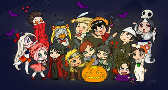 Soul Eater Halloween Wallpaper Cosplay By Foxymcfly