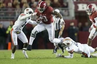 Days Til Alabama Football Bo Scarbrough Carries Tide To Iron