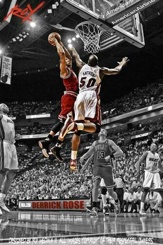 Derrick Rose Dunk Wallpaper