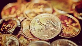 Us Dollar Coin Wallpaper