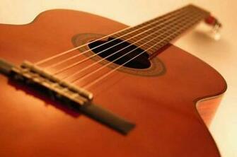 Acoustic Guitar Background Wallpaper