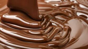 Chocolate Bar Wallpaper Melted