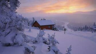 Wallpaper E Sfondi Paesaggi Invernali Con Neve