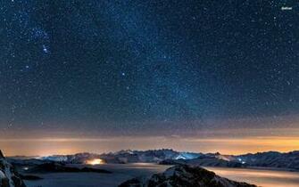 Starry Night Sky Wallpaper