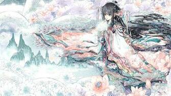 Anime Kimono Girl Wallpaper 1080p From Shadow Of Death Hosted By