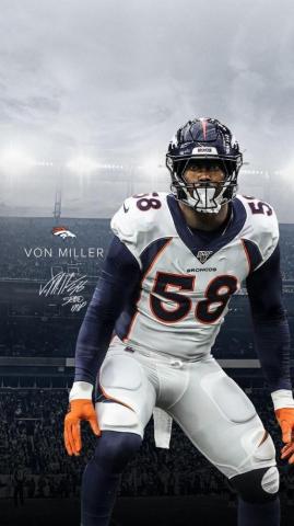 Von Miller Wallpaper R Denverbroncos