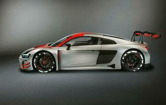 Wallpaper Racing Car Audi R8 Side Lms Image For