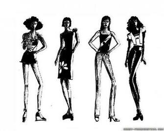 Fashion Sketches Wallpaper Crazy Frankenstein