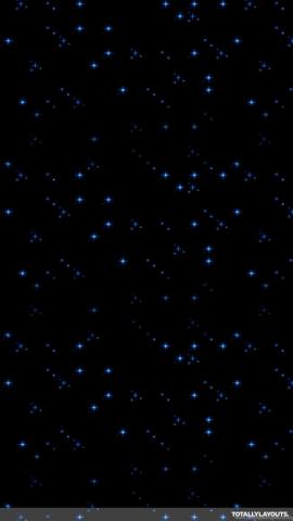 Sparkling Blue Stars Whatsapp Wallpaper Random Chat