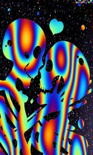 Bigger Tye Dye Love Live Wallpaper For Android Screenshot