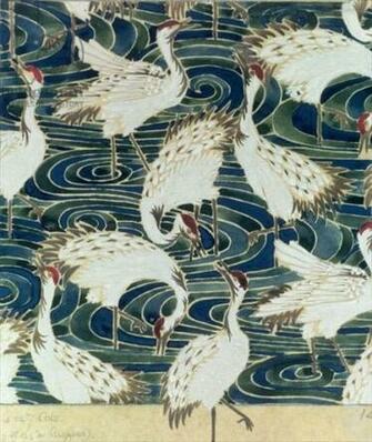 Amanda On Antique Wallpaper For Prints